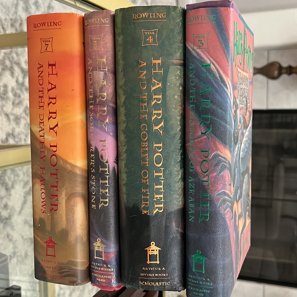 Harry Potter First Edition Hard Cover(4)EUC Highly Collectible valued over $3500 - Picture 11 of 14